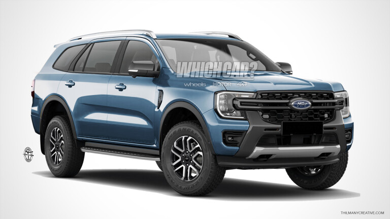 2022 Ford Everest Rendering Wmf