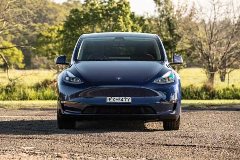 2023 Tesla Model Y Performance SUV Blue 43