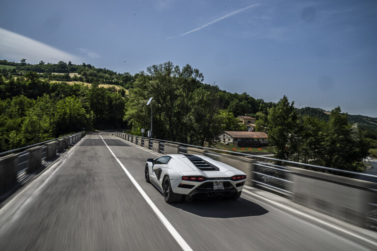 2022 Lamborghini Countach coupe white