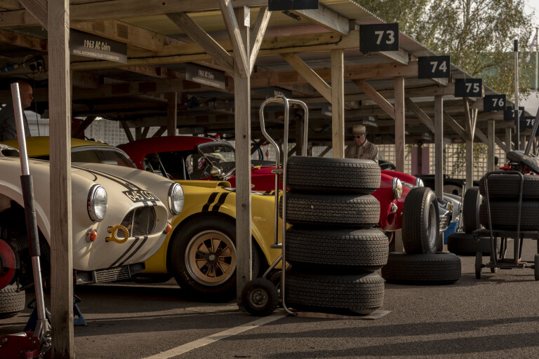 Wheels Features Goodwood Revival 2021 AC Cobras Pits