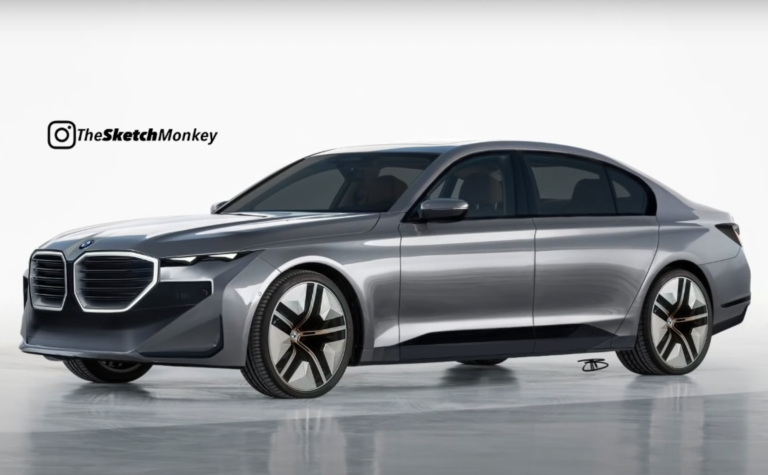 BMW i7 rendered ahead of official reveal