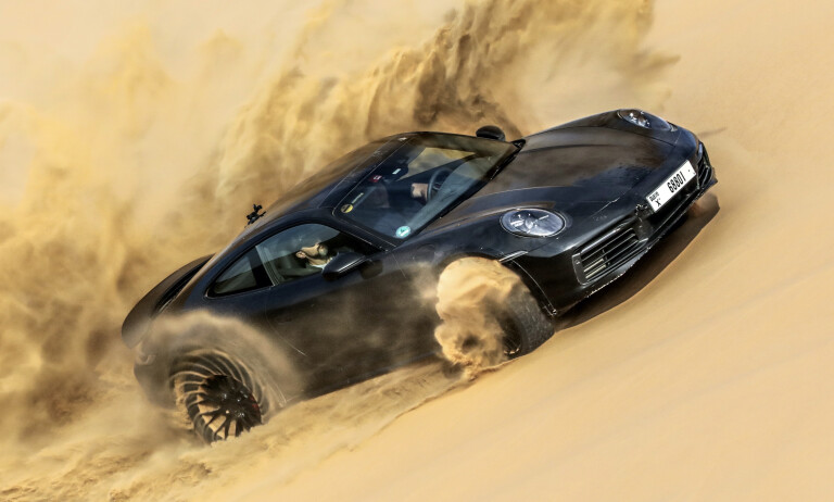 2023 Porsche 911 Dakar Teaser 01