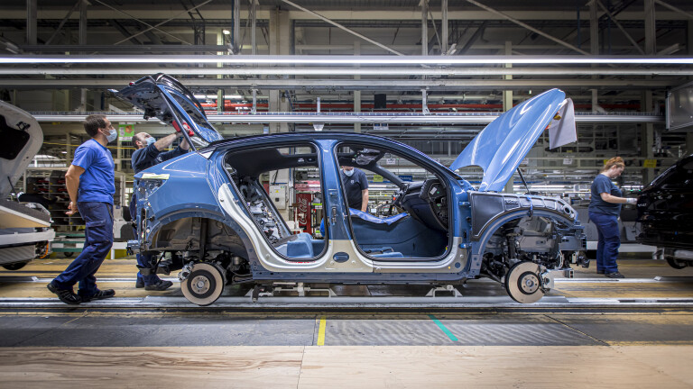 287331 Volvo Cars Starts Production Of C 40 Recharge In Ghent Belgium
