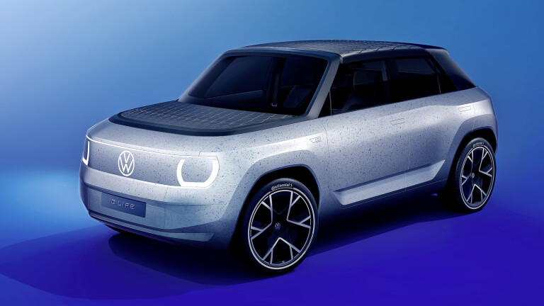 World premiere of the ID. 2all concept: the electric car from