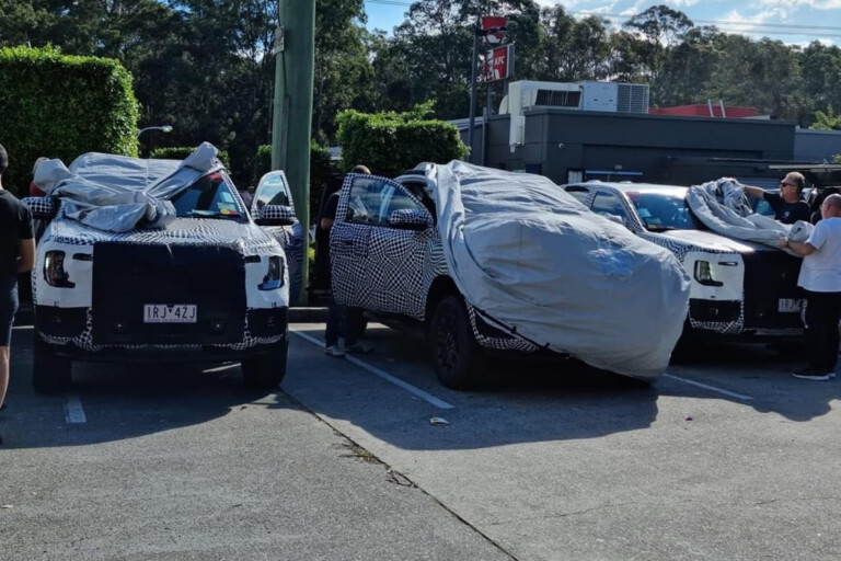 News 2022 Ford Ranger Spied Nsw
