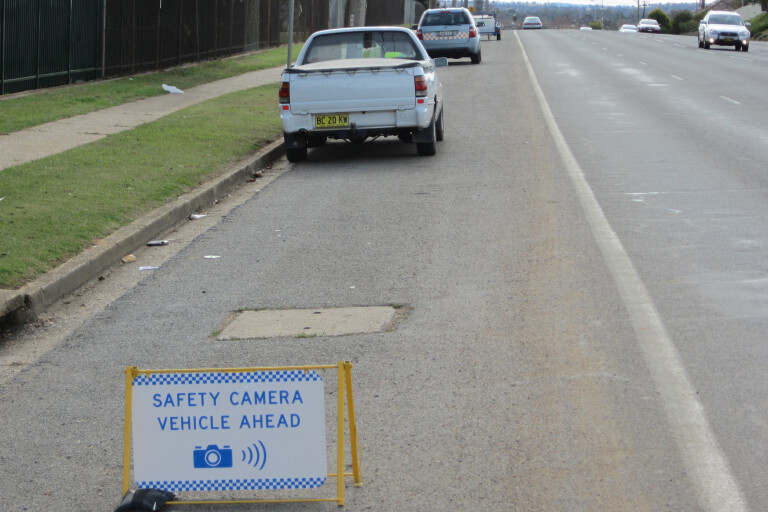 Safety Camera Vehicle On Bourke Street In Wagga Wagga 2