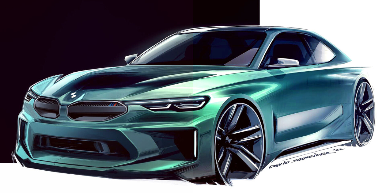 BMW M2 David Schneider Sketch 2022 2