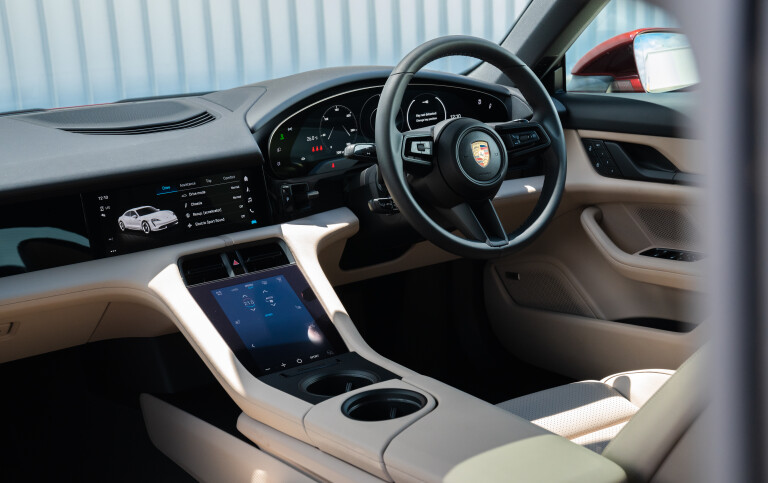 Wheels Reviews 2022 Porsche Taycan Australia Interior Cabin
