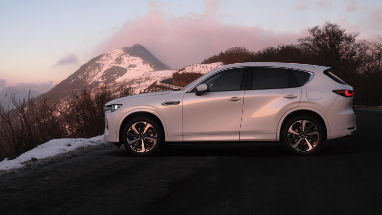 2022 Mazda CX 60 PHEV 8 with white leather