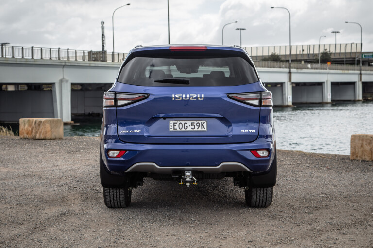 Wheels Reviews 2021 Isuzu MU X LS T Long Term Cobalt Blue Mica Australia Static Tail S Rawlings