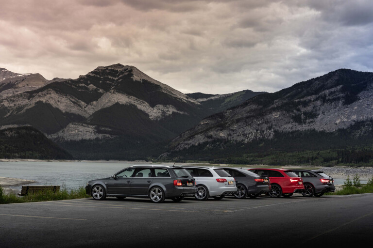 20 Years Audi RS 6 Roadtrip On Location 49