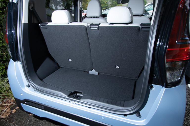 2023 Mitsubishi Ek X EV Interior Boot