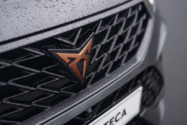Motor Reviews 2022 Cupra Ateca V Zx Graphite Gray Australia Detail Front Grille