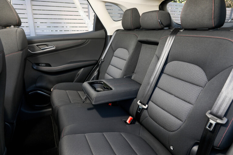 Wheels Reviews 2021 MG HS Core Rear Seat Legroom