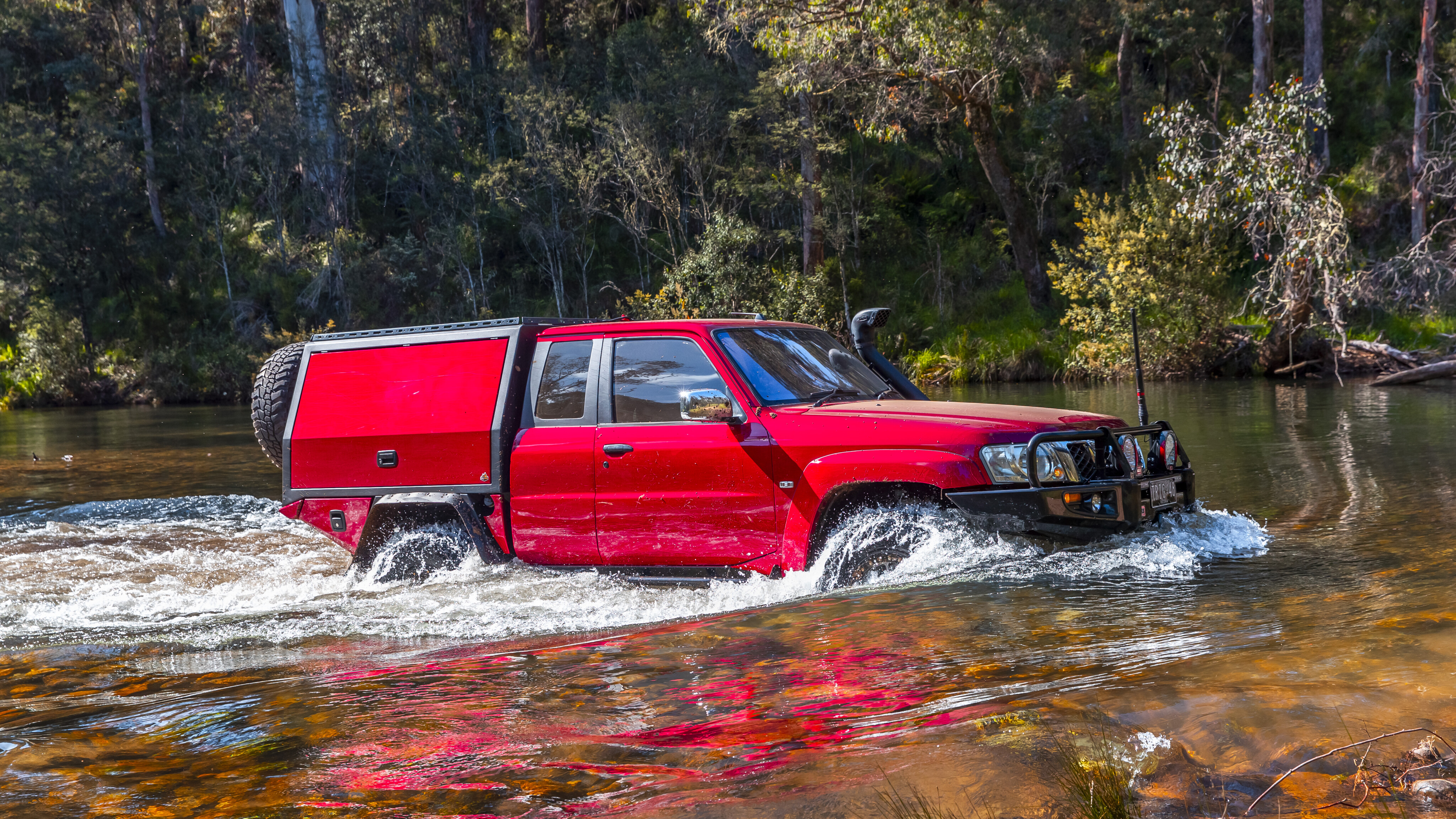 Gu Patrol Interior Roof Rod racks