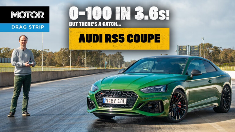 2021 Audi RS5 Coupe performance testing
