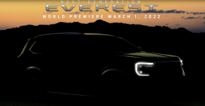2022 Ford Everest Teaser You Tube