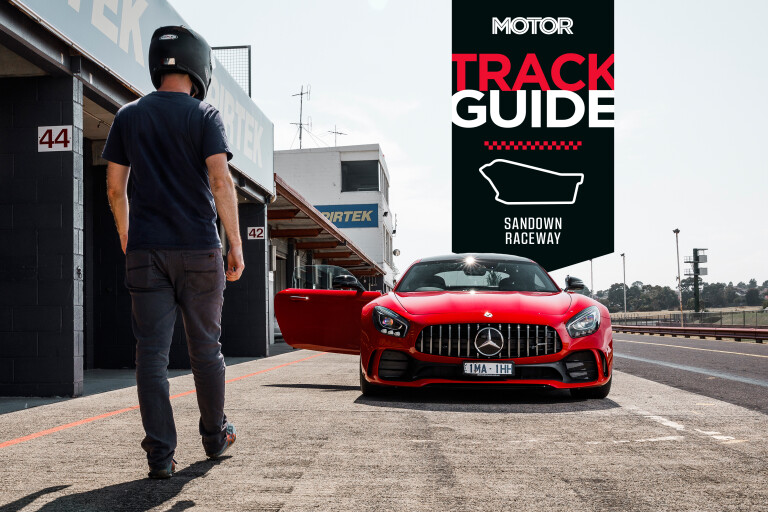Motor Features Sandown Track Guide COVER