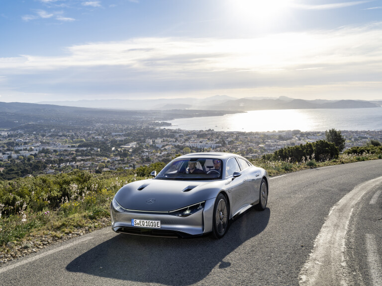 Mercedes-Benz VISION EQXX demonstrates its world-beating efficiency in real world driving – over 1,000 km on one battery charge