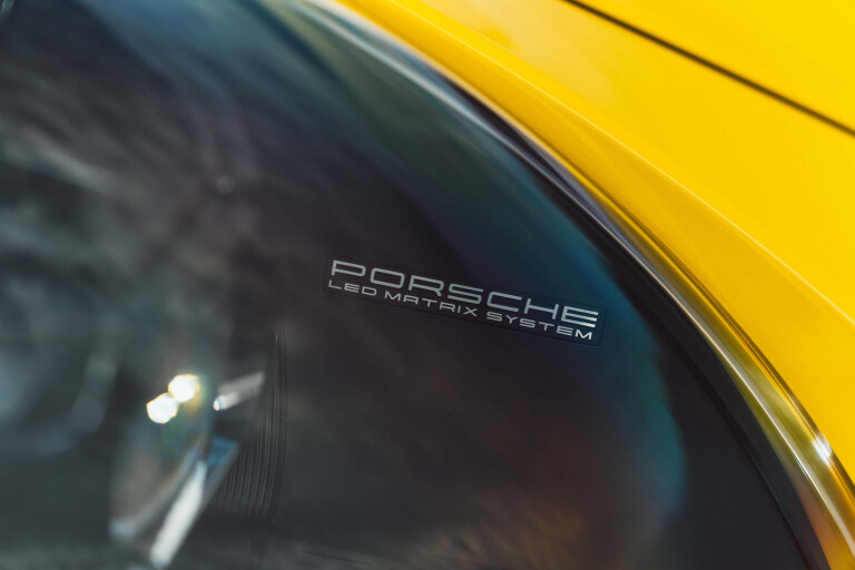 2022 Porsche 911 GTS Yellow Exterior Static 56