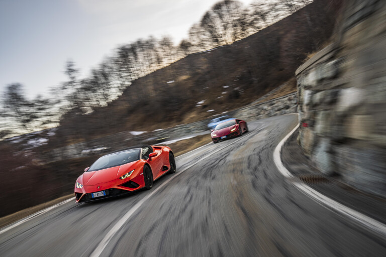 Wheels Features 2022 Lamborghini Bologna To Alps Roadtrip 029