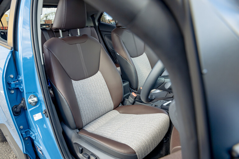 Wheels Reviews 2021 Toyota Yaris Cross Hybrid 2 WD Urban Interior Front Seats