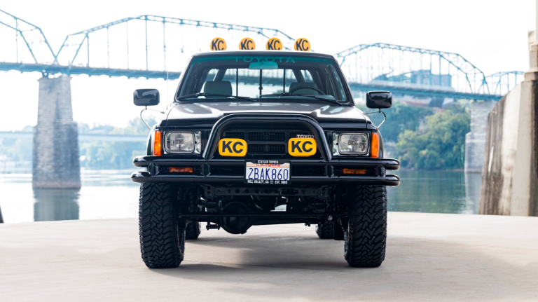 Which Car Car News Back To The Future Hilux SR 5 Auction Front