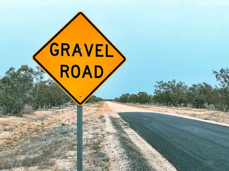 Rural Gravel Road