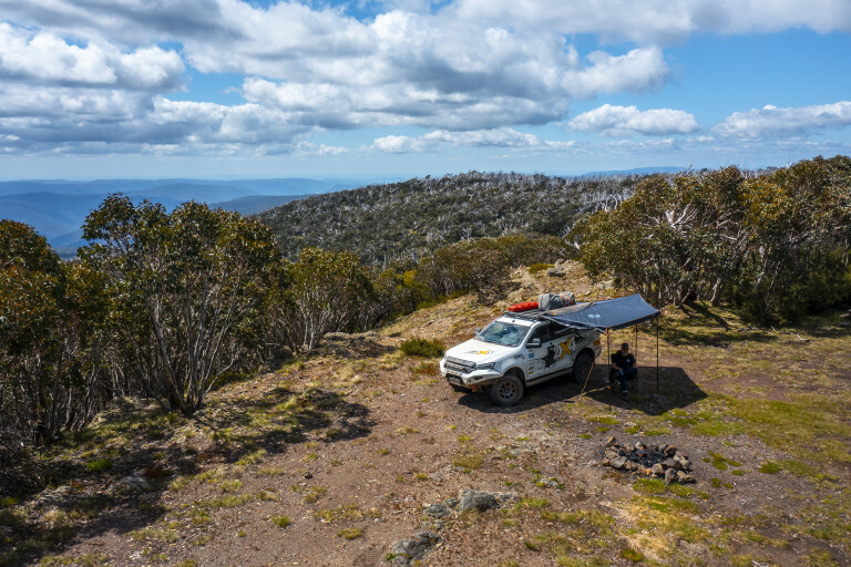 4 X 4 Australia Gear 2023 MU X Build Oz Trail 270 Blockout Awning 33