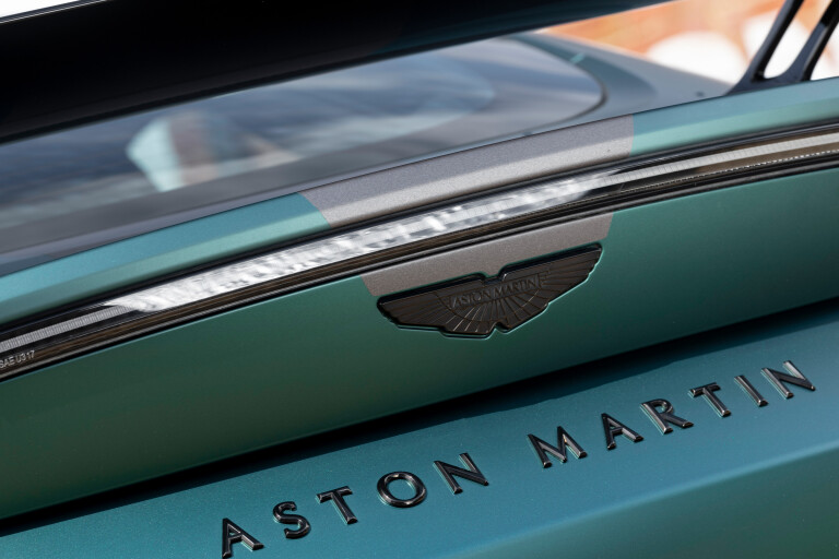Wheels Reviews 2021 Aston Martin Vantage F 1 Edition Rear Badge