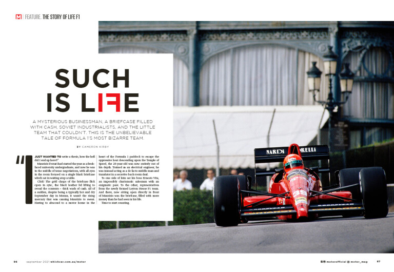 Motor News Mag Preview September Life F 1