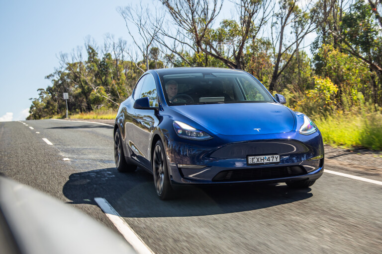 2023 Tesla Model Y Performance SUV Blue 10