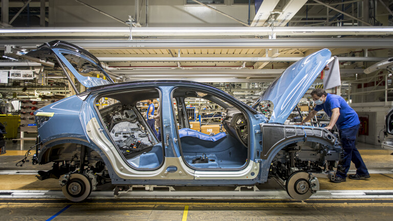 287333 Volvo Cars Starts Production Of C 40 Recharge In Ghent Belgium