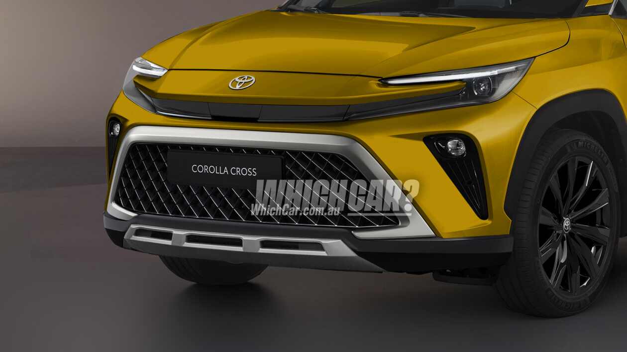 2024 Toyota Corolla Cross facelift imagined TrendRadars