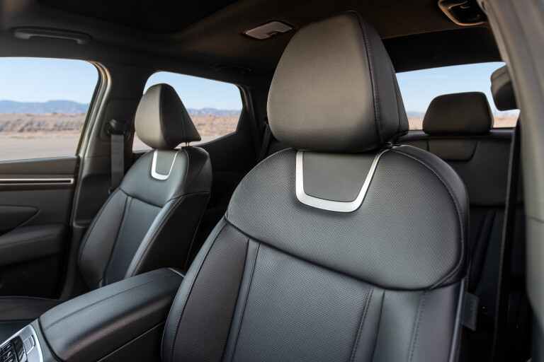Wheels Reviews 2022 Hyundai Santa Cruz Interior Front Seat