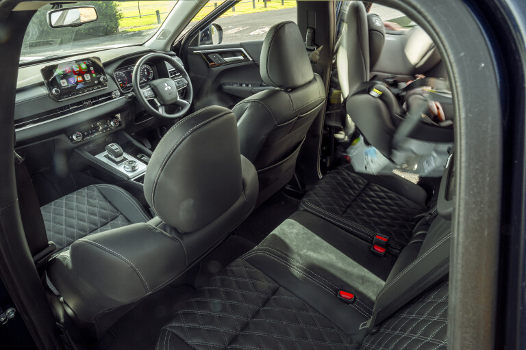 Wheels Reviews 2022 Mitsubishi Outlander Exceed AWD Australia Long Termer Interior Cabin 02 A Brook