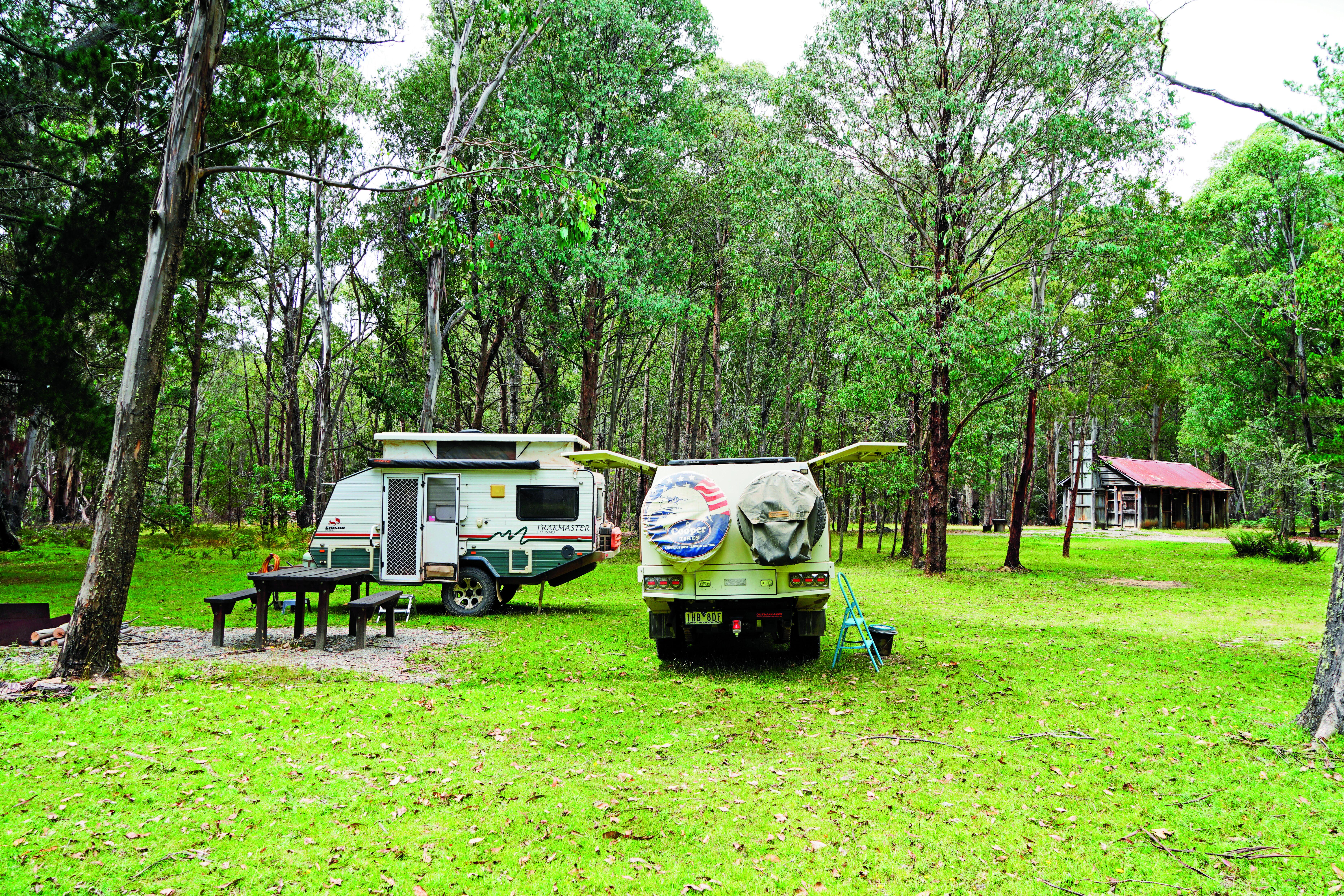 Camp at Wilsons Hut