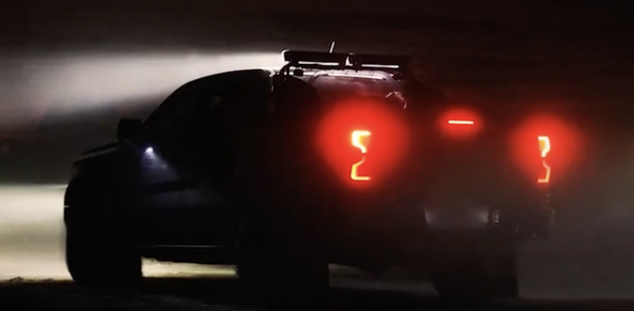 2023 Ford Ranger Raptor off road edition teaser 03