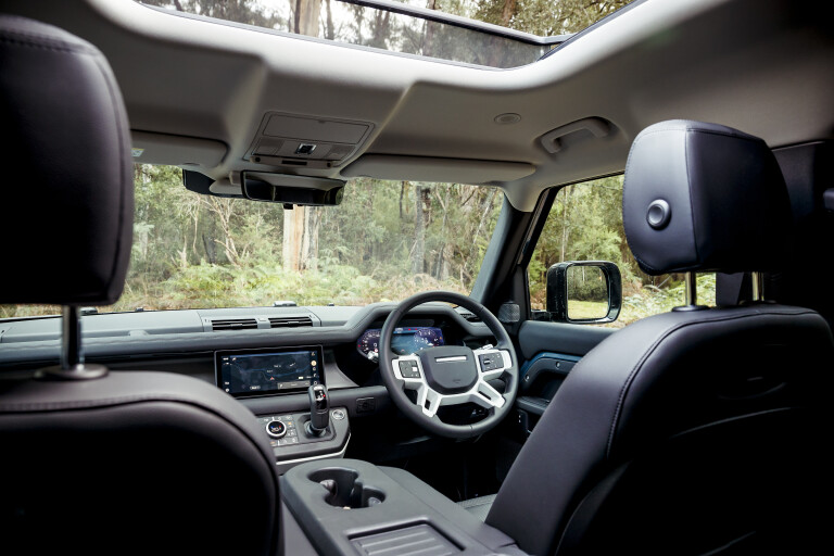 4 X 4 Australia Reviews 2021 June 2021 2021 Land Rover Defender 110 D 250 S Interior 6