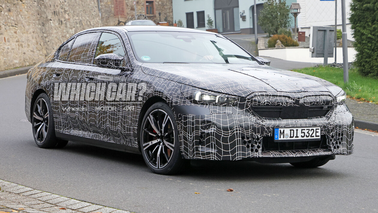 2024 BMW i5 electric sedan spy photos TrendRadars Australia