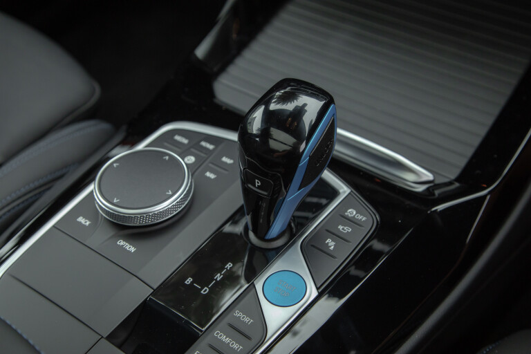 Wheels Reviews 2022 BMW I X 3 Australia Interior Gear Selector S Rawlings