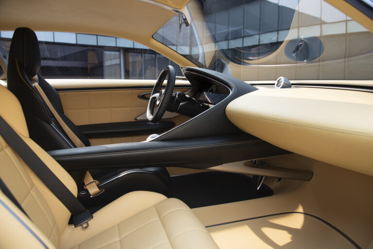 Genesis X Speedium Coupe Concept Interior Pebble Beach 03