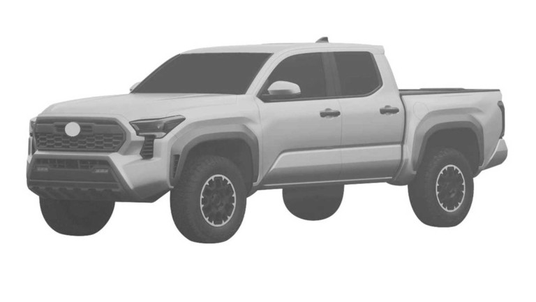 2025 Toyota Tacoma Design Patent Images 5
