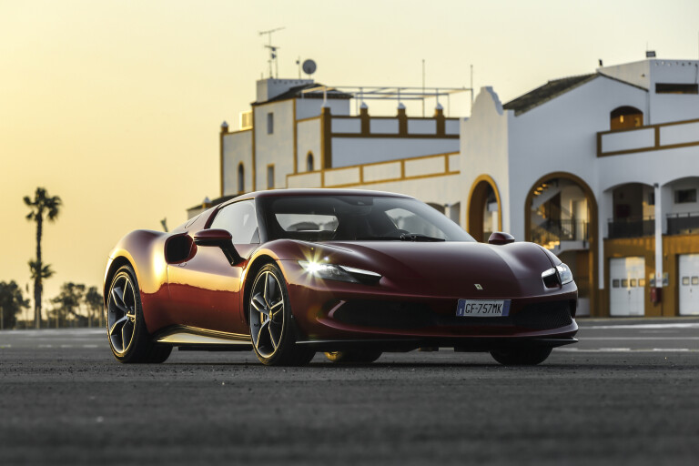 Wheels Reviews 2022 Ferrari 296 GTB Rosso Imola EU Spec Static Front 13