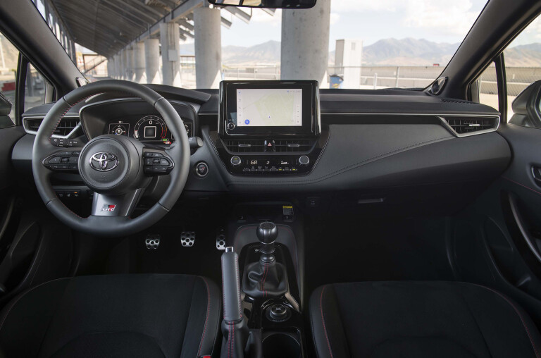 2023 Toyota GR Corolla Hatch Circuit Heavy Metal Interior