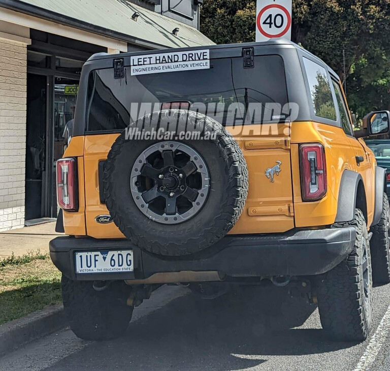 2023 Ford Bronco Spied In Australia Whichcar 02