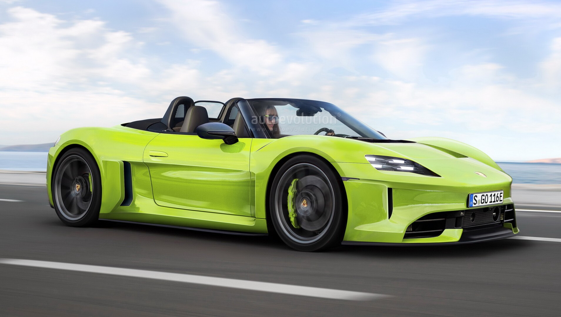2024 Porsche 718 Boxster and Cayman imagined with electric power