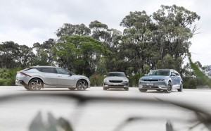 Wheels Reviews 2022 Kia EV 6 Vs Polestar 2 Vs Hyundai Ioniq 5 Australia Static 1 C Brunelli