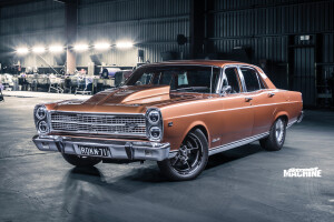 Street Machine Features Dom Luppino Zd Fairlane Front Angle Wm