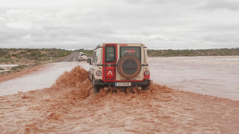 4 X 4 Australia News 2022 INEOS Grenadier Testing Flash Floods 1